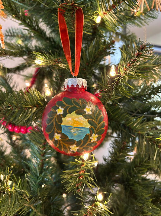 Coastal Wreath Ornament