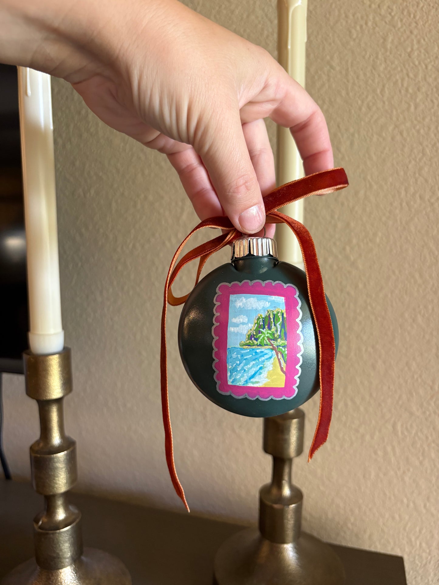 *CUSTOM ORDER* Painted Ornament