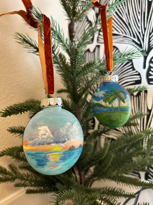 *CUSTOM ORDER* Painted Ornament