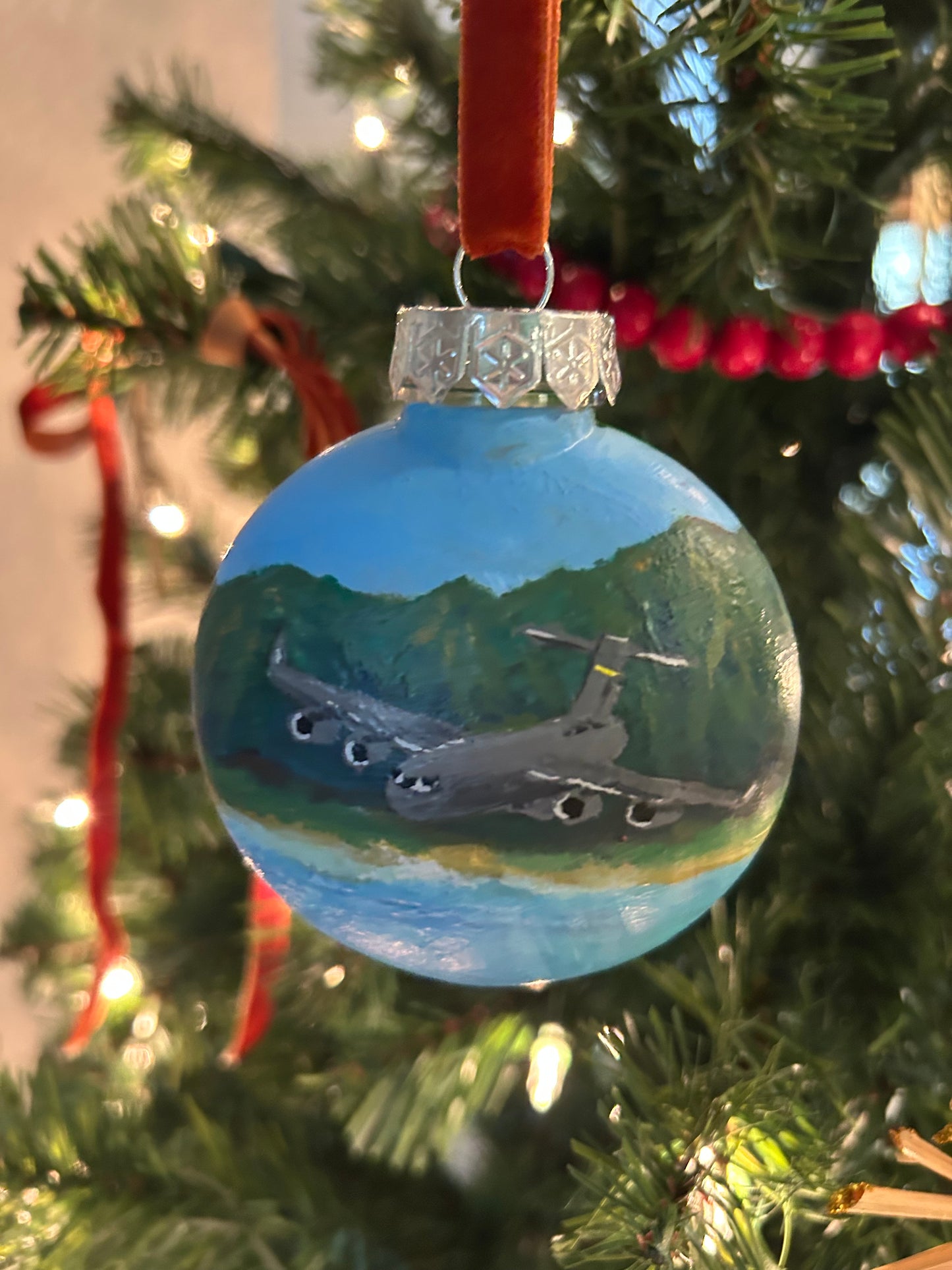 *CUSTOM ORDER* Painted Ornament
