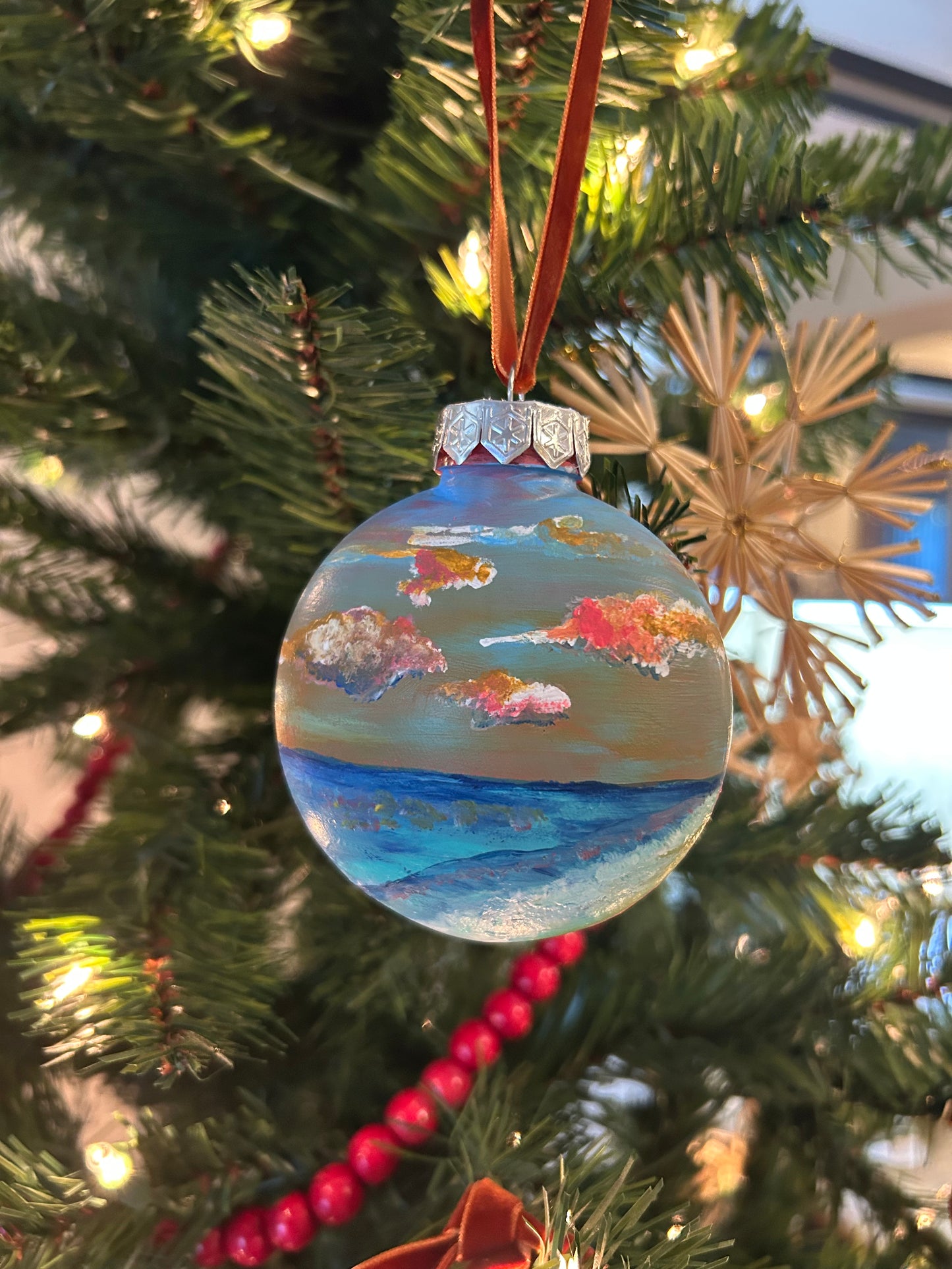 *CUSTOM ORDER* Painted Ornament